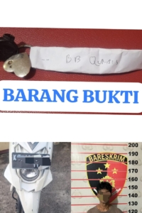 Polisi Samarinda Seberang Amankan Pelaku Pencurian Sepeda Motor Beserta Barang Bukti