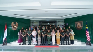 Kunjungan Kehormatan Panglima 5 Divisyen TDM ke Kodam VI/Mulawarman: Sinergi untuk Stabilitas Kawasan