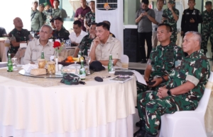 Rindam VI/Mulawarman Dikunjungi Menhan, Tinjau Langsung Pembentukan Karakter Prajurit Muda