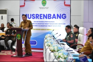 Dukung Generasi Emas 2045, Kodam VI/Mulawarman Hadiri Forum Strategis Musrenbang Kaltim