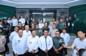 Kodam VI/Mulawarman Gelar Rakor Swasembada Pangan Bersama Mentan dan Gubernur Kaltim