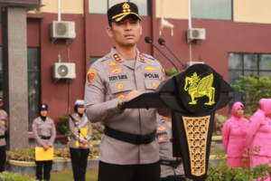 Kapolres Kukar Pimpin Upacara Pelantikan dan Sertijab, Tekankan Pentingnya Pelayanan Prima