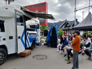 Polres Kukar Hadirkan Pelayanan Publik, Meriahkan HUT Bhayangkara Ke-79