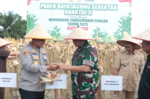 Pangdam VI/Mlw Pimpin Kolaborasi Strategis untuk Pangan Nasional di Kalimantan Timur