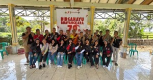 Lomba Mancing Di Kaning Park, Meriahkan HUT Bhayangkara Ke-79