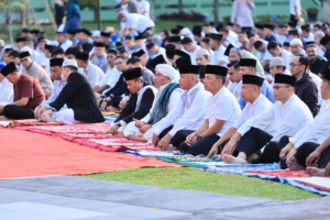 Sholat Idul Adha di Makodam VI/Mulawarman, Wujudkan Kebersamaan dan Keikhlasan dalam Berkurban