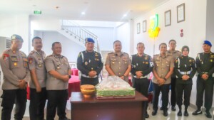 Kapolresta Samarinda Silaturahmi ke Denpom, Perkuat Sinergi dan Solidaritas