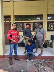 Polsek Loa Janan Bantu Polres PALI Tangkap Pelaku Penipuan dan Penggelapan Senilai Rp 59 Juta