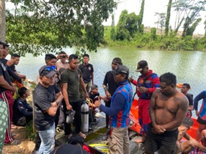 Tim Gabungan Temukan Pemuda Tenggelam di Danau Bukit Lontar, Loa Kulu