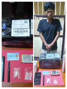 Polsek Tabang Tangkap Pengedar Narkoba, Sita Hampir 9 Gram Sabu dari Rumah Rakit