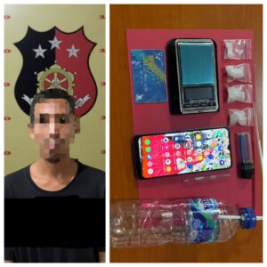 Polsek Kota Bangun Tangkap Pengedar Sabu di Penginapan, Sita Lebih dari 11 Gram Narkotika