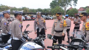 Polres Kutai Timur Periksa Kendaraan Dinas, Tegaskan Pentingnya Kesiapan Sarana Operasional