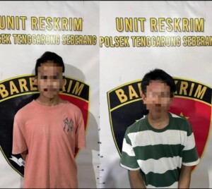 Dua Pelaku Jambret Diringkus Polisi Usai Seret Korban Hingga Terjatuh di Jalan Poros Manunggal Jaya