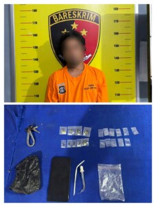 Polisi Tangkap Pengedar Sabu di Sanga Sanga, Sembilan Poket Diamankan