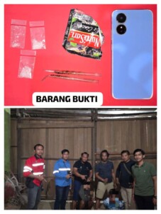 Tim Garangan Ringkus Dua Pemuda Di Loa Janan, Sita 2,1 Gram Sabu