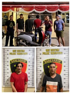 Polsek Tenggarong Ungkap Kasus Pencurian Tangga, Dua Pelaku Diamankan