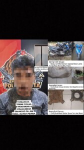 Tim Elang Polsek Samarinda Kota Ringkus Pelaku Pencurian Besi dan Suku Cadang Alat Berat