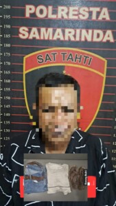 Jatanras Polresta Samarinda Ringkus Pria Nekat Gondol Motor Mahasiswi di Era Mart