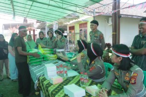 Gerakan Pangan Murah Satlantas Polresta Samarinda, Bukti Kepedulian Polisi untuk Rakyat