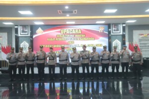 Polresta Samarinda Gelar Sertijab Kasat Reskrim, Kapolresta Tekankan Penguatan Kinerja