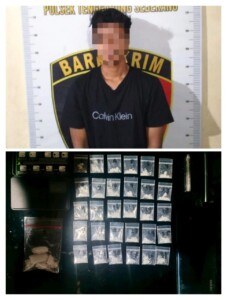 Pengedar Sabu di Karang Tunggal Dibekuk, Polisi Sita Puluhan Poket