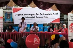 Alfamidi Cabang Samarinda Gelar Edukasi Balita di Sebulu