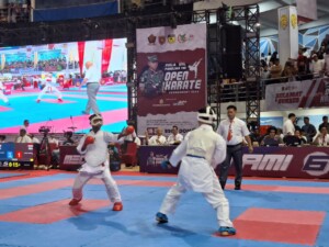 Hari Kedua Open Karate Tournament Piala Panglima TNI 2025, Mulawarman Karate Team Perkasa di Puncak Klasemen