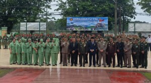Bersatu untuk Negeri, TNI–Polri Kukar Rayakan HUT TNI dalam Semangat Kebersamaan