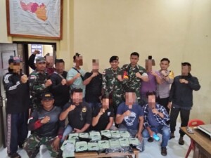 Kodam VI/Mulawarman Gagalkan Penyelundupan 13 Kg Sabu Lewat Aksi Gabungan di Perbatasan RI–Malaysia