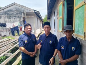 Gelar Jumat Berkah Partai NasDem Dapil 6, Bagikan 40 Paket Sembako untuk Lansia