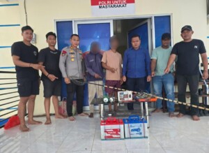 Polairud Kutim Tangkap Pelaku Penangkapan Ikan Ilegal, Amankan Alat Setrum dan Hasil Tangkapan