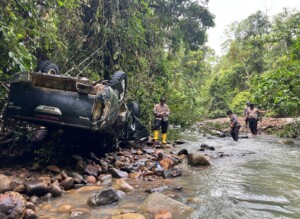 Mobil Terseret Arus di Sungai Patek, WNA Malaysia Hilang Saat Hujan Deras