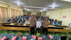 Wujudkan Sekolah Aman, Polsek Loa Janan Beri Penyuluhan Bahaya Perundungan
