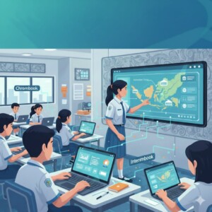 Transformasi Digital SMP di Kukar Makin Lengkap, Chromebook dan Interactive Flat Panel Dinilai Tepat Sasaran