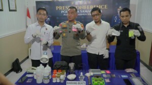 Produksi dan Peredaran Ekstasi Digagalkan, Polisi Sita Alat Cetak hingga Bahan Kimia