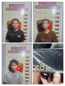 Curi Ponsel di Tempat Ibadah, Pelaku dan Dua Penadah Diamankan Polisi