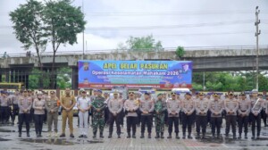 Ciptakan Lalu Lintas Aman, Polresta Samarinda Resmi Gelar Operasi Keselamatan Mahakam 2026