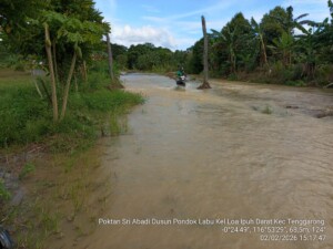 Banjir Rendam Pondok Labu Loa Ipuh Darat, 85 Warga Terdampak