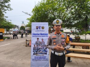 Operasi Keselamatan Mahakam 2026, Satlantas Polres Kukar Sapa Driver Travel