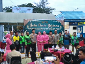 Ramadan Penuh Kebersamaan, Polres Kukar Gelar Bukber Bersama Wartawan