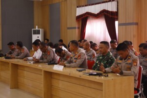 Pastikan Lebaran Aman dan Lancar, Polres Kutim Koordinasi Lintas Instansi