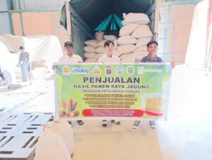 Dukung Ketahanan Pangan, Polsek Muara Wahau Kawal Panen Jagung 4 Ton Masuk Gudang Bulog
