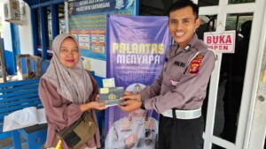 Polantas Menyapa Jadi Inovasi Satlantas Kukar dalam Pelayanan Prima