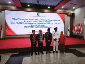 Pastikan Pelayanan Tak Terhenti, Pj Kades Jonggon dan BPD Antarwaktu Dilantik