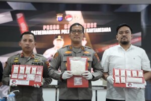 Polres Kukar Sita Sabu Seberat 1,5 Kg, Satu Tersangka Residivis