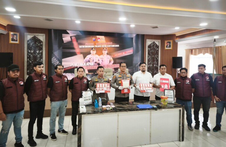 Sepanjang Awal Tahun 2026, Polres Kukar Berhasil Ungkap 79 Kasus Narkoba