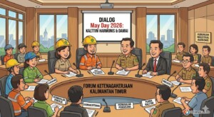 Dialog Jadi Kunci, May Day 2026 di Kaltim Berjalan Tanpa Demonstrasi