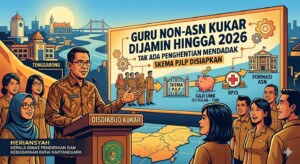 Tak Ada Penghentian Mendadak, Guru Non-ASN Kukar Dijamin hingga 2026, PJLP Disiapkan