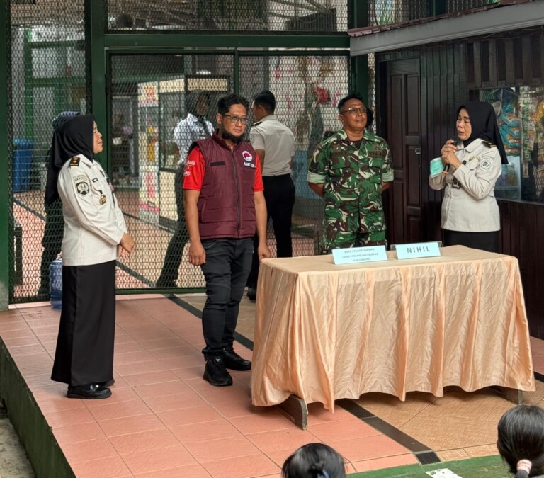 Komitmen Bersih dari Narkoba, Lapas Perempuan Tenggarong Libatkan APH dalam Razia