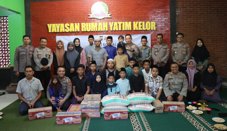 Jelang Hari Bhayangkara ke-80, Polres Gunungkidul Hadir Berbagi Kebahagiaan dengan Anak Asuh